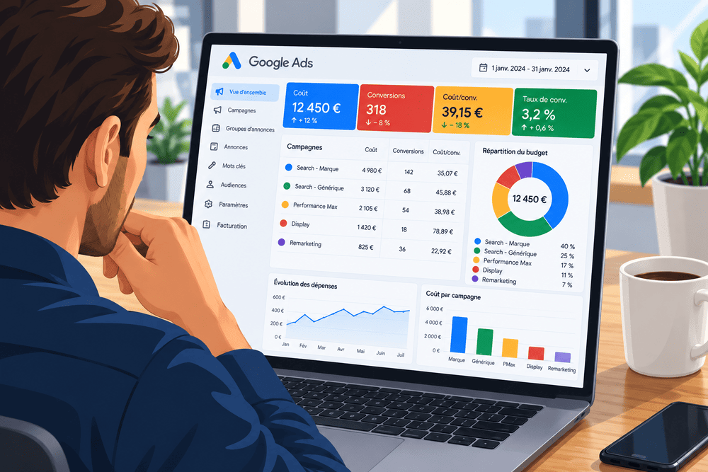 répartir son budget sur google ads
