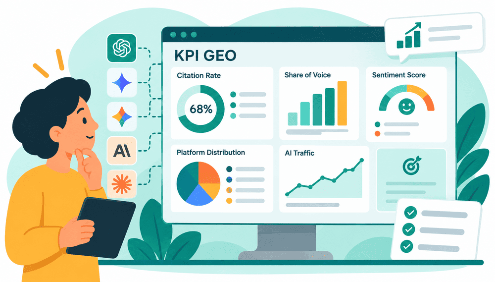 suivre des KPI de geo